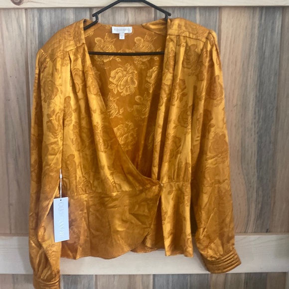 Ronny Kobo Collection Tops - Ronny kobo gold top